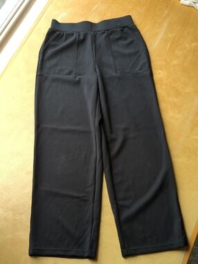 Mondetta Black Knit Pants with Branded Waist Tag